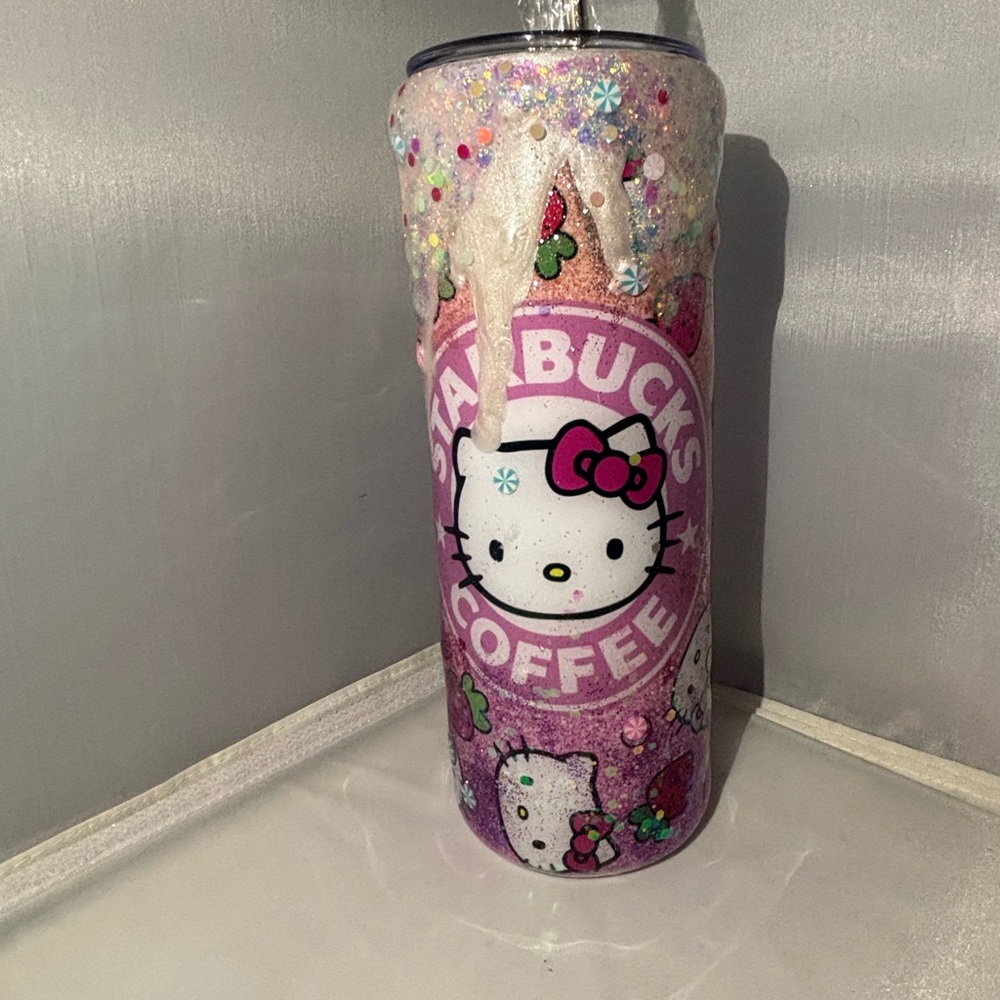 Hello Kitty Starbucks Coffee Tumbler